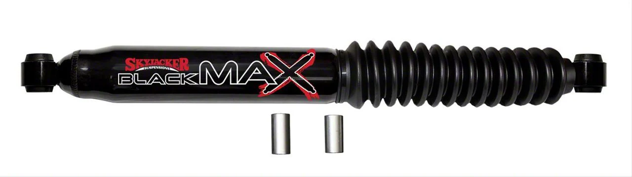 SkyJacker Black MAX HD OEM Replacement Steering Stabilizer (14-18 4WD RAM 2500)