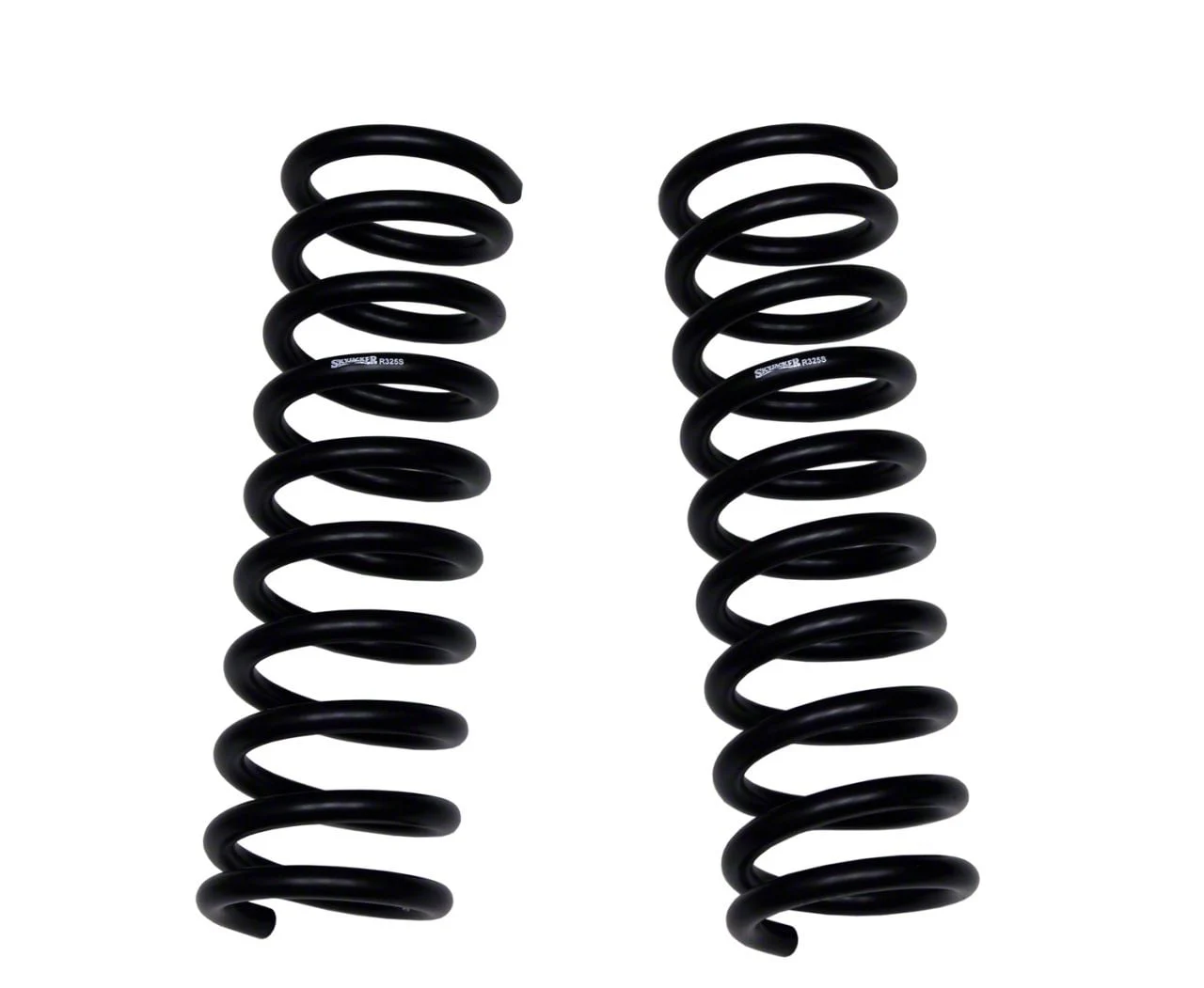 SkyJacker 2 to 2.50-Inch Front Coil Spring Leveling Kit with Black MAX Shocks (13-18 4WD 6.7L RAM 3500)