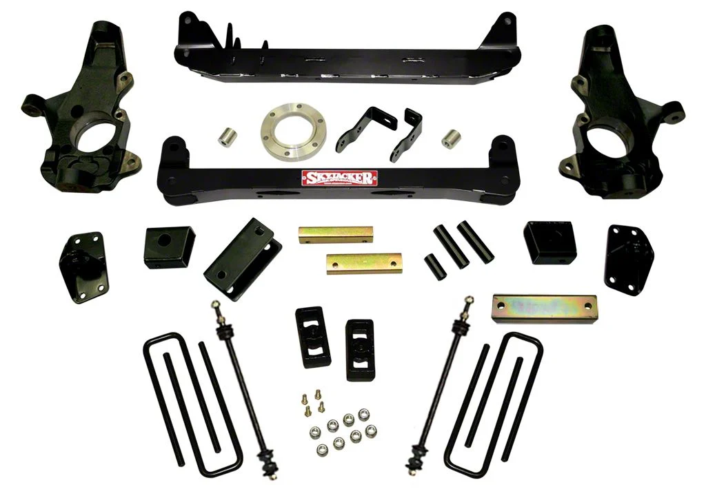 SkyJacker 3-Inch Suspension Lift Kit with Nitro Shocks (07-10 4WD Sierra 2500 HD)