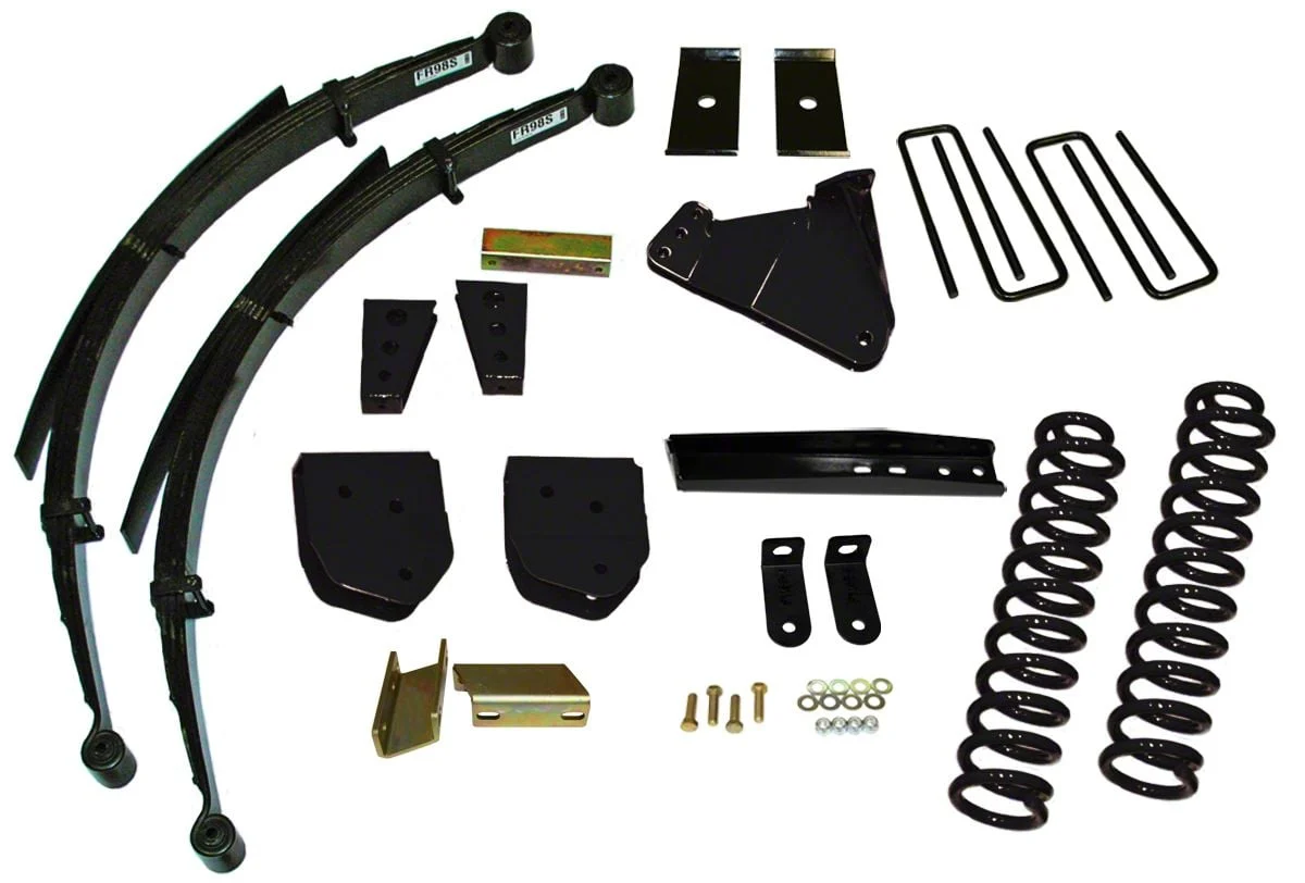 SkyJacker 4-Inch Suspension Lift Kit with Rear Leaf Springs and M95 Performance Shocks (11-16 4WD 6.2L F-250 Super Duty)