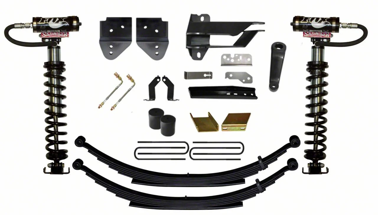 SkyJacker 6-Inch Coil-Over Kit with Rear Leaf Springs (17-22 4WD F-250 Super Duty)