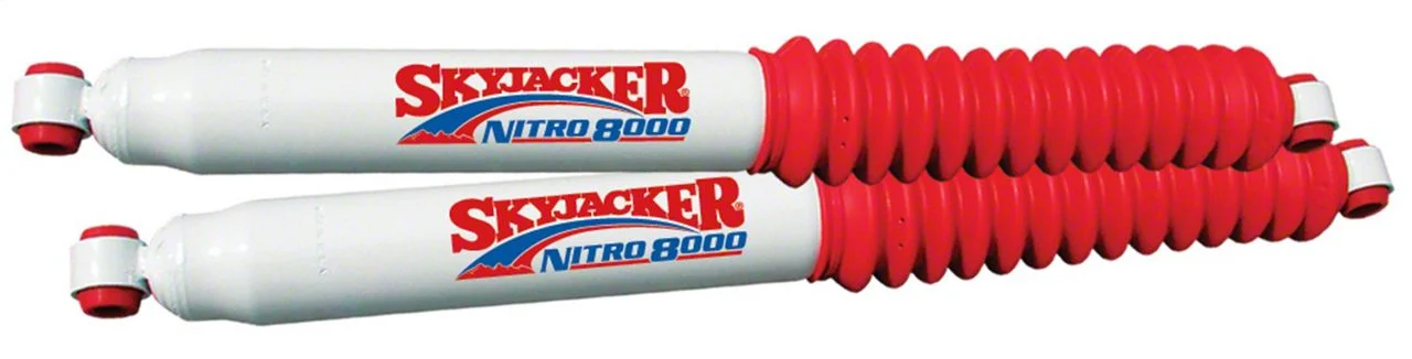 SkyJacker Nitro 8000 Front Shock Absorber for 8.50-Inch Lift (17-26 4WD 6.7L Powerstroke F-250 Super Duty)