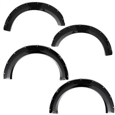 Smittybilt M1 Fender Flares; Pre-Painted; Shadow Black (18-20 F-150, Excluding Raptor)