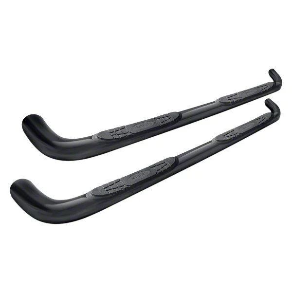 Smittybilt Sure Step 3-Inch Side Step Bars; Gloss Black (19-24 RAM 1500 Crew Cab)