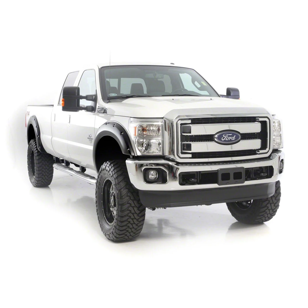 Smittybilt M1 Bolt-On Fender Flares; Black (11-16 F-250 Super Duty)