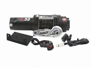 Smittybilt XRC 3 Comp 3,000 lb. Winch with Synthetic Rope (Universal; Some Adaptation May Be Required)