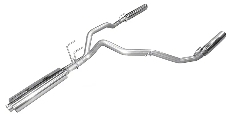 Mach 44 Dual Exhaust System; Rear Exit (09-18 5.7L RAM 1500 w/ Factory Dual Exhaust)