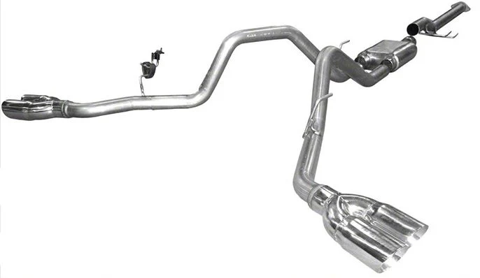 Mach X Dual Exhaust System; Side Exit (11-14 5.0L F-150)
