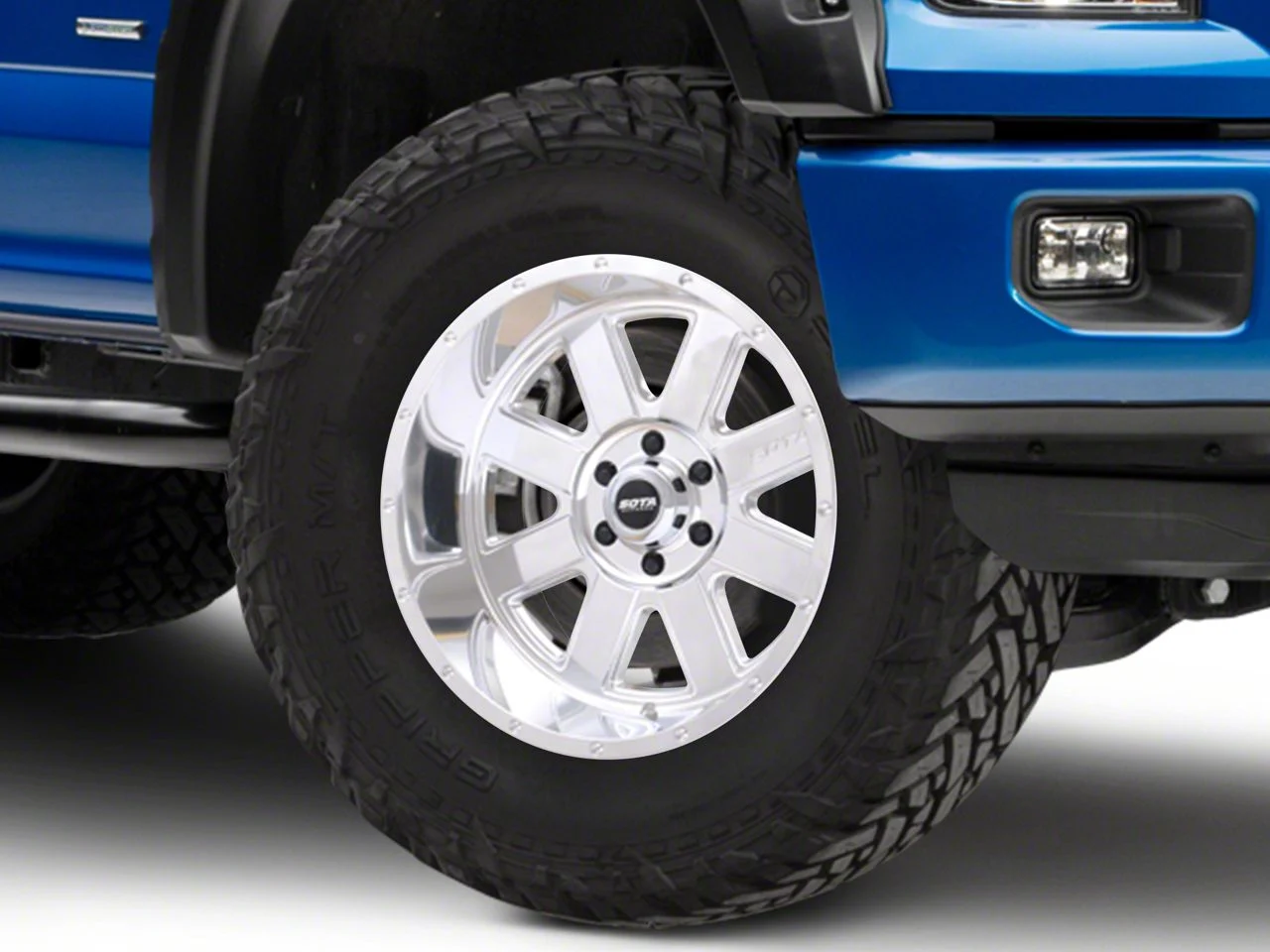 SOTA Off Road A.W.O.L. Polished 6-Lug Wheel; 20x10; -25mm Offset (15-20 F-150)