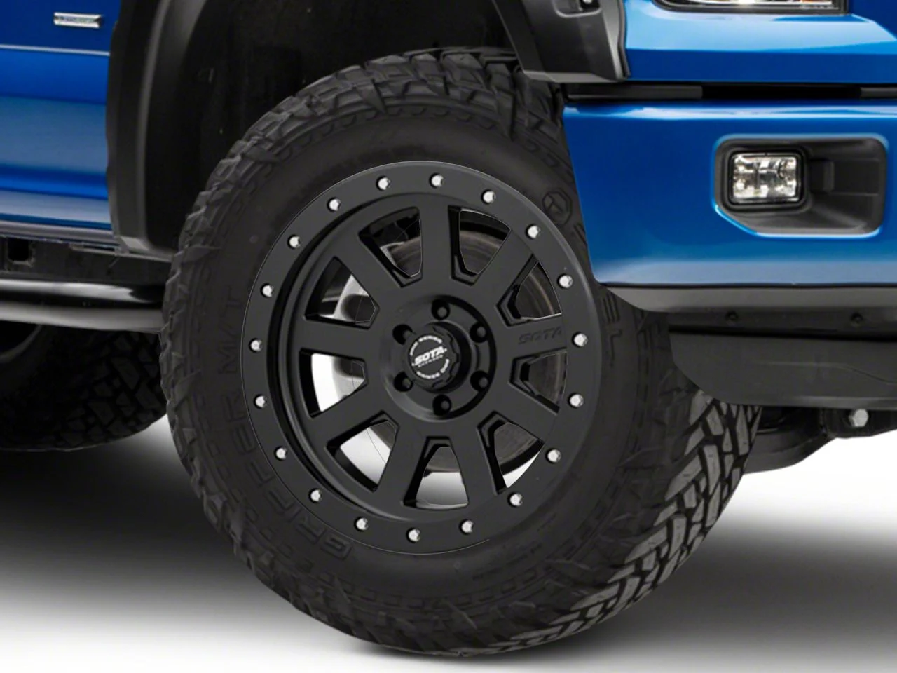 SOTA Off Road S.S.D. Stealth Black 6-Lug Wheel; 20x9; 0mm Offset (15-20 F-150)