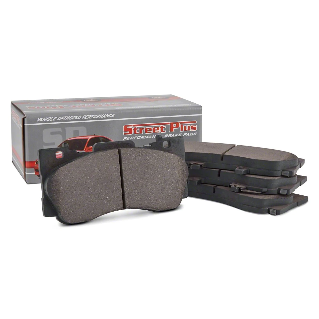 SP Performance Street Plus Semi-Metallic Brake Pads; Front Pair (11-18 RAM 2500)
