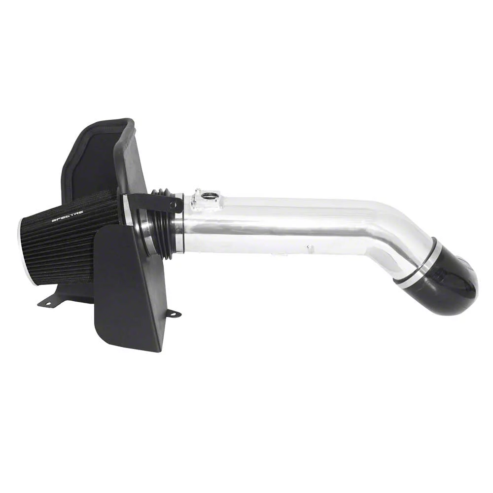 Spectre Performance Cold Air Intake with Black Filter; Polished (09-13 4.8L Silverado 1500)