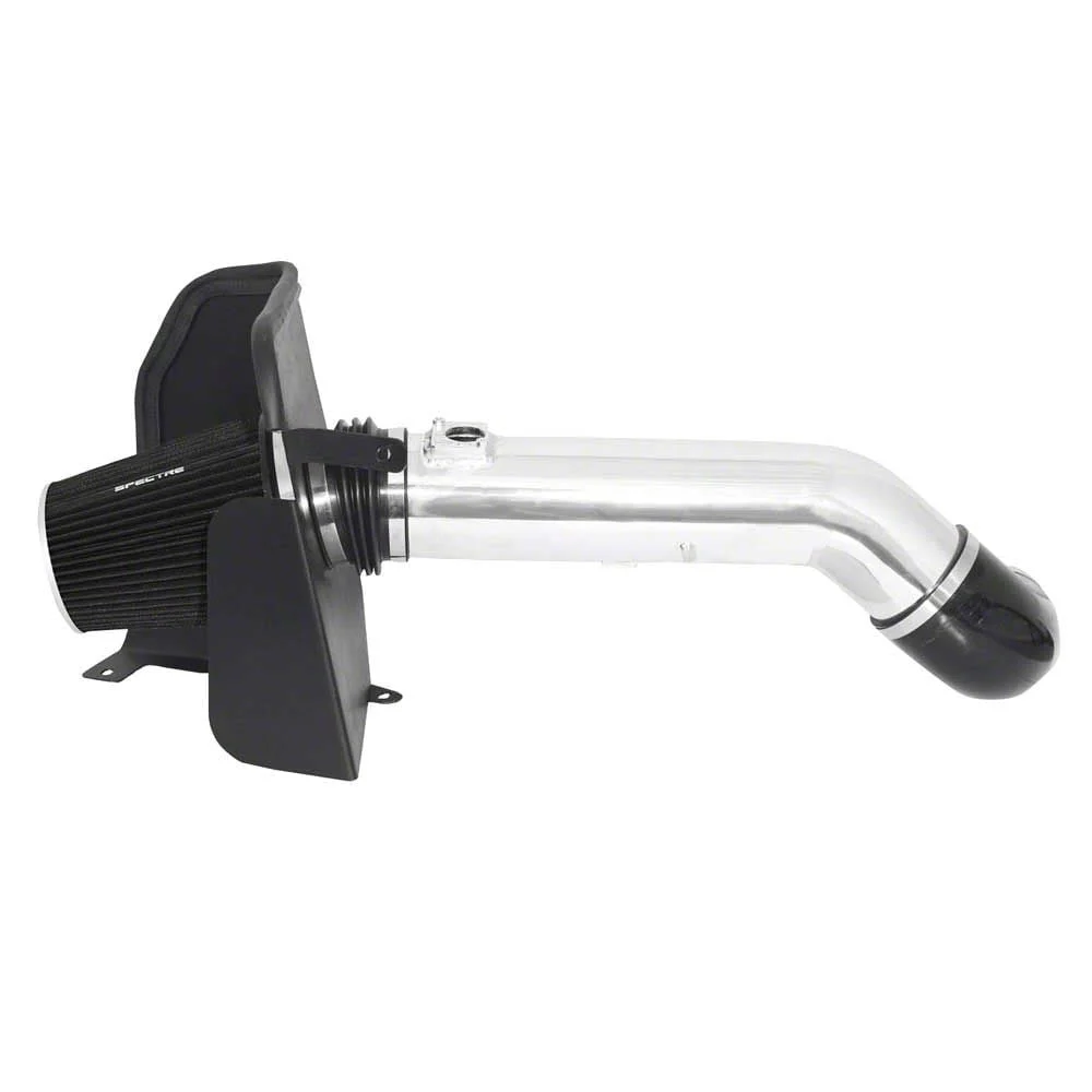 Spectre Performance Cold Air Intake with Black Filter; Polished (09-13 5.3L Silverado 1500)