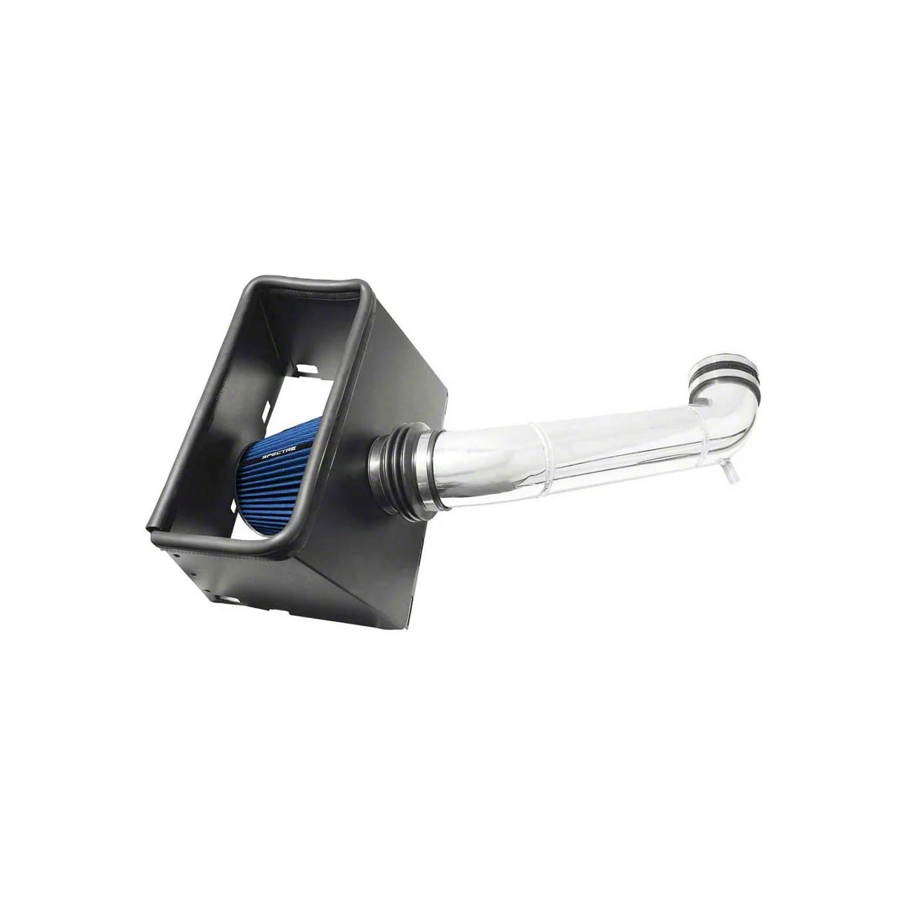 Spectre Performance Cold Air Intake with Blue Filter; Polished (03-08 5.7L RAM 2500)