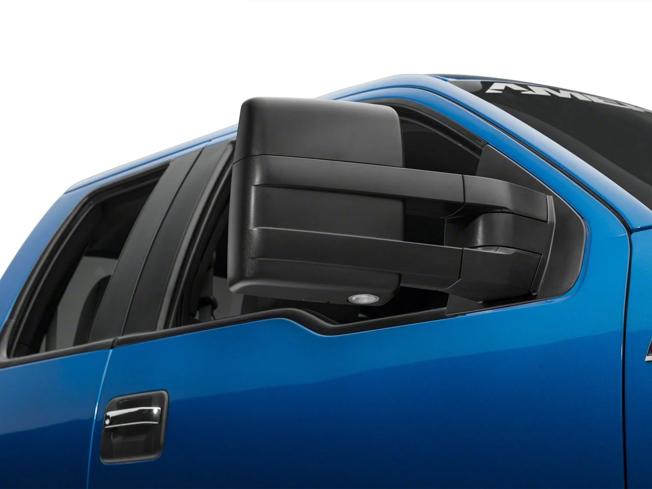 RedRock Manual Extending Non-Powered Adjustable Towing Mirrors; Passenger Side (04-14 F-150)