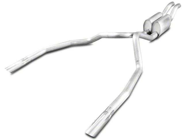 Stainless Works Turbo Chambered Dual Exhaust System; Performance Connect; Rear Exit (2010 5.4L F-150 Raptor)