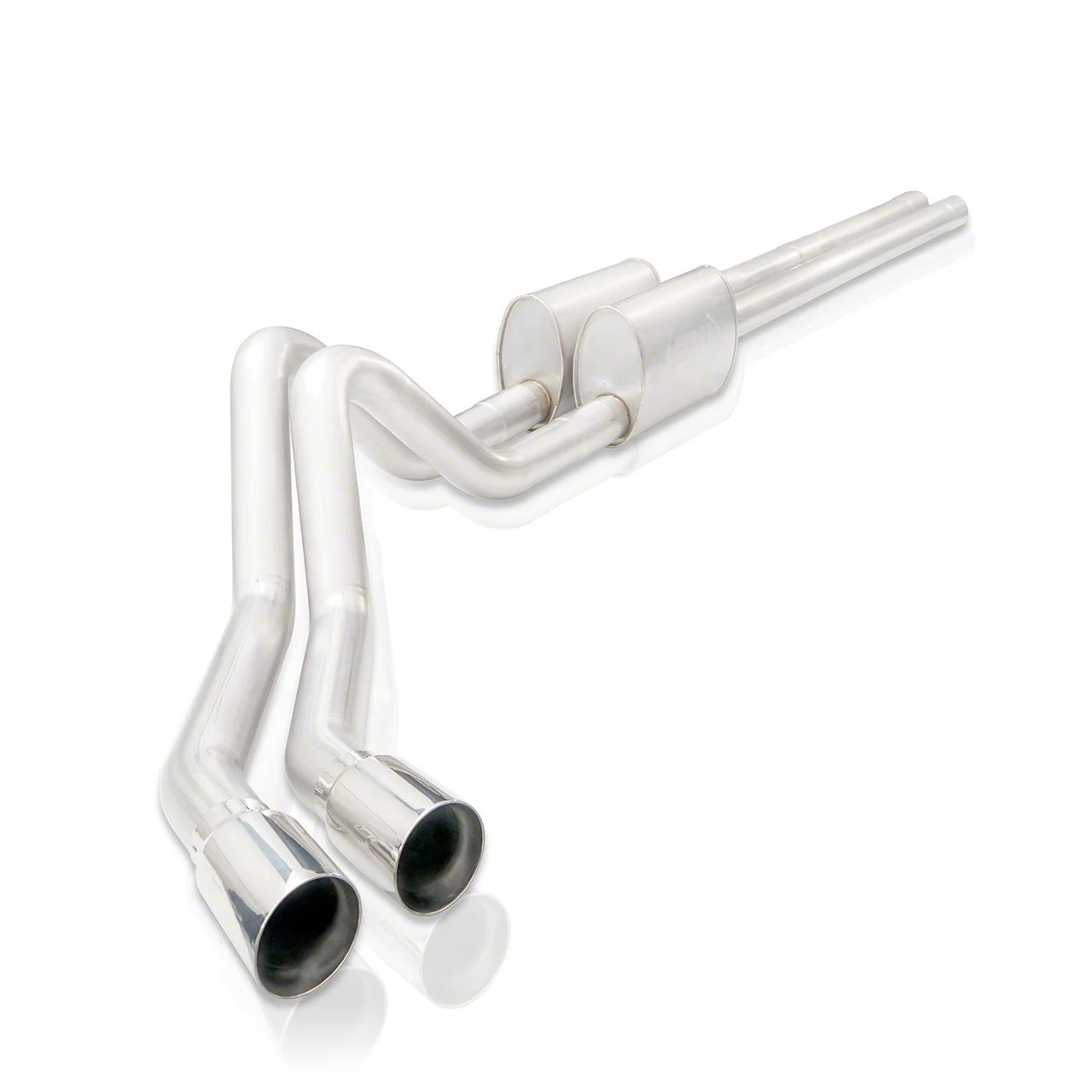 Stainless Works Redline Series Dual Exhaust System; Performance Connect; Same Side Exit (19-26 6.2L Silverado 1500)