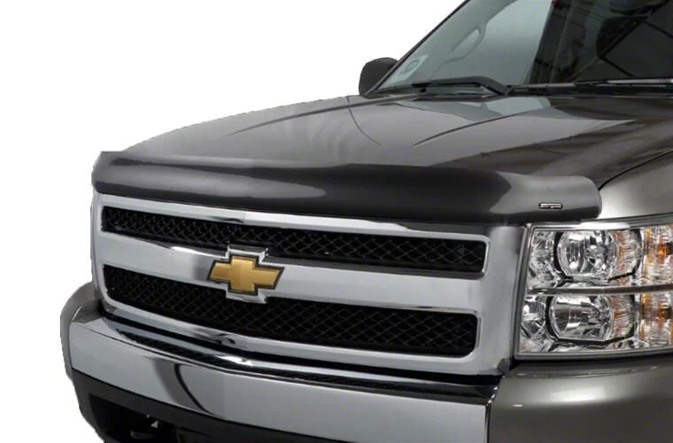 Vigilante Premium Hood Protector; Smoke (20-26 Silverado 3500 HD)