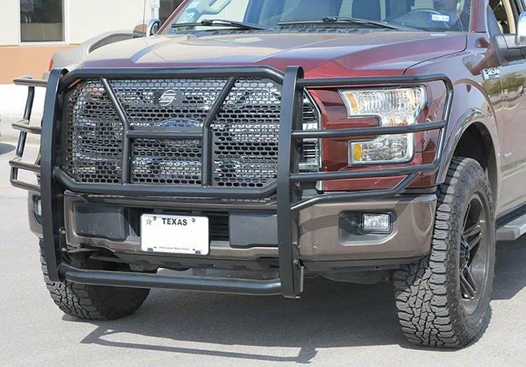 HD Grille Guard; Black (15-20 F-150, Excluding Raptor)