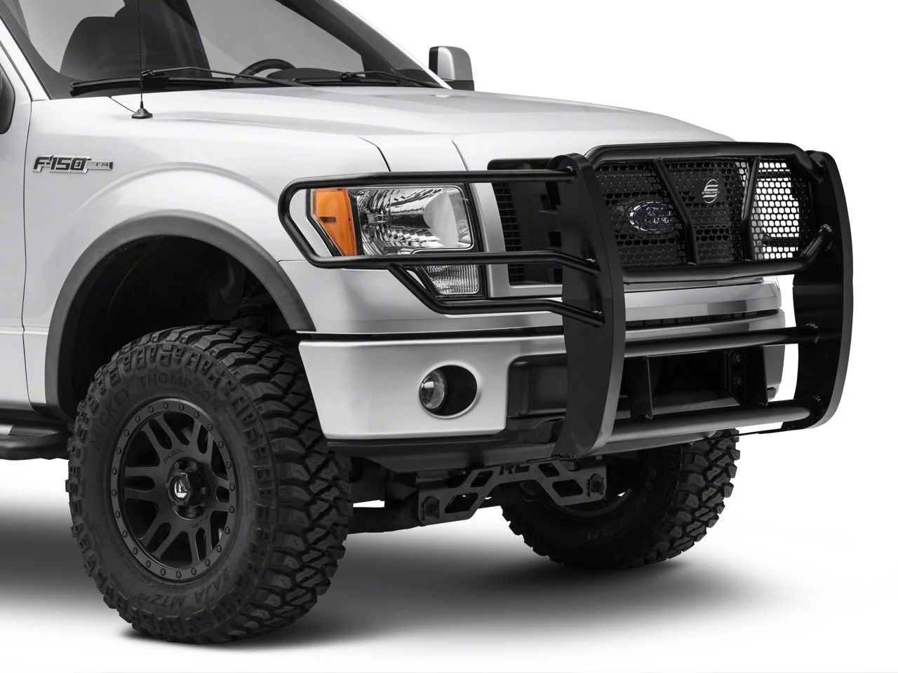 HD Grille Guard; Black (09-14 F-150, Excluding Raptor)