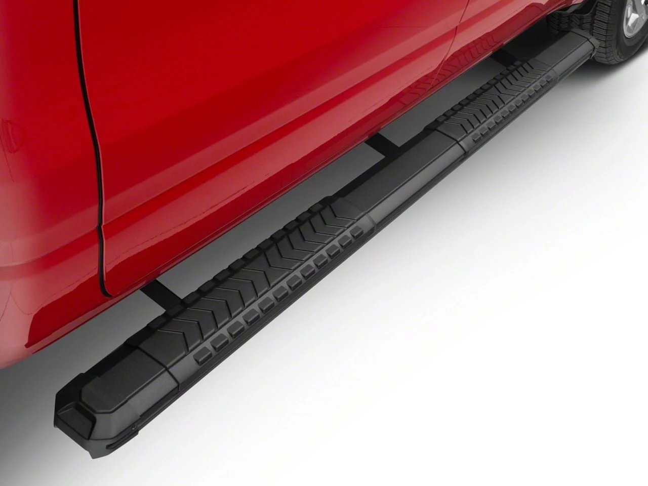 STX400 Running Boards; Black (19-26 RAM 1500 Crew Cab)