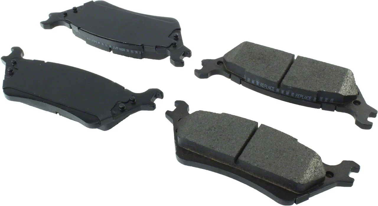 StopTech Sport Premium Semi-Metallic Brake Pads; Rear Pair (12-14 F-150; 15-20 F-150 w/ Manual Parking Brake)