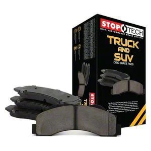StopTech Truck and SUV Semi-Metallic Brake Pads; Front Pair (10-20 F-150)