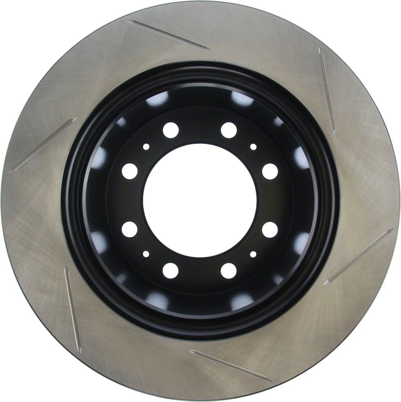 StopTech Sport Slotted 8-Lug Rotor; Rear Passenger Side (10-18 RAM 3500)