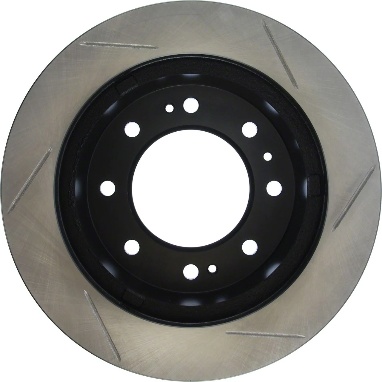StopTech Sport Slotted 8-Lug Rotor; Front Passenger Side (11-19 Sierra 2500 HD)