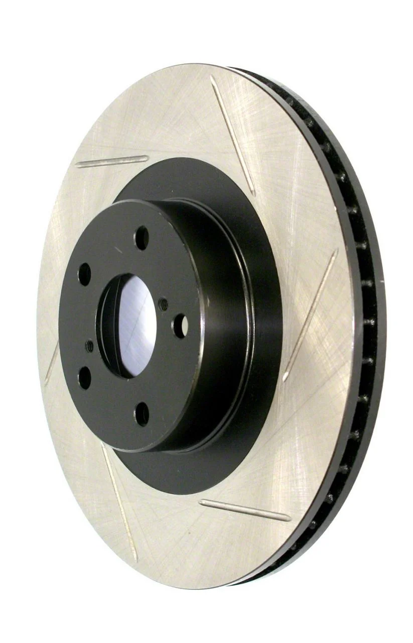 StopTech Cryo Sport Slotted 8-Lug Rotor; Front Driver Side (07-10 Silverado 2500 HD)