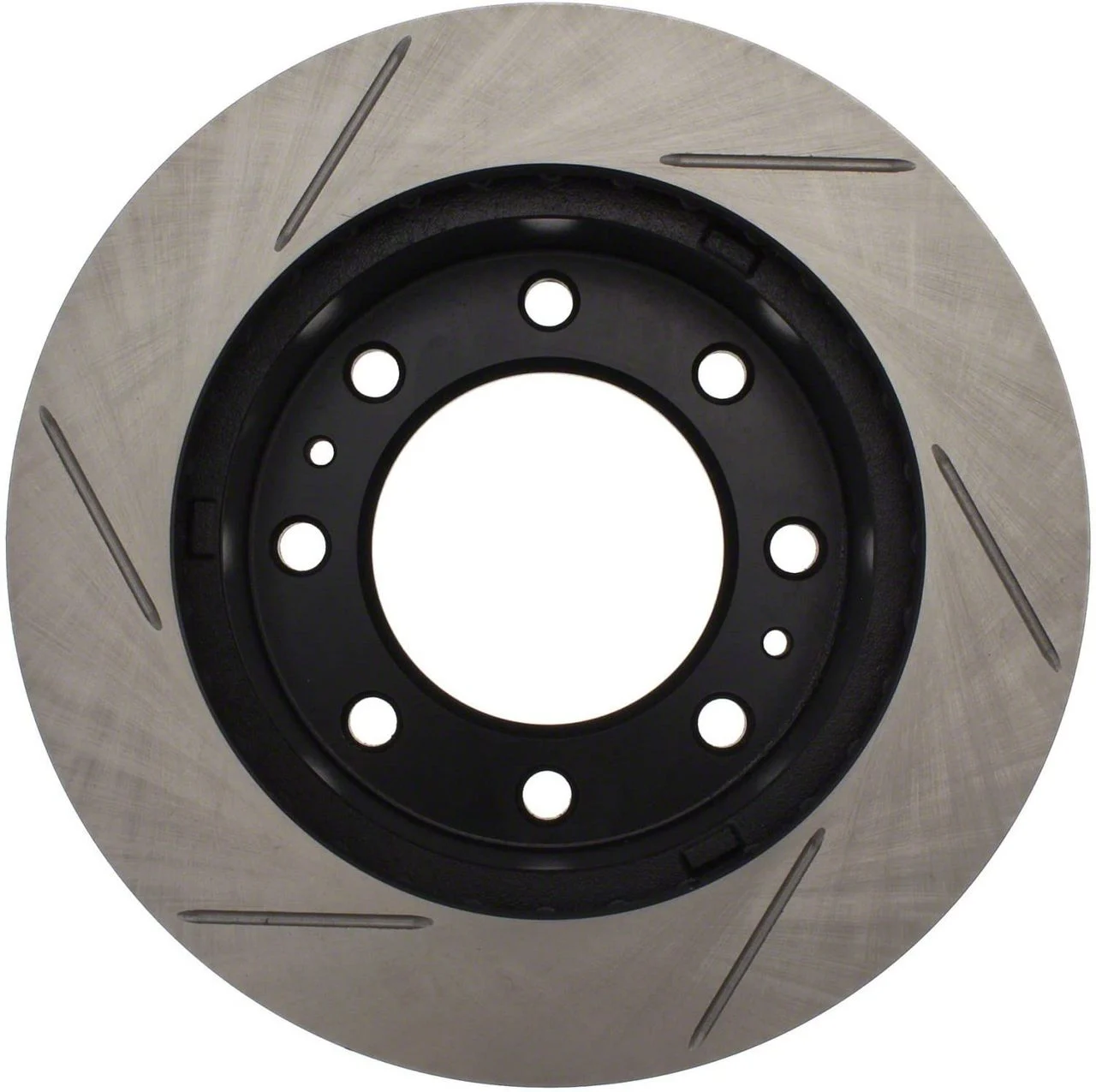 StopTech Sport Slotted 8-Lug Rotor; Front Passenger Side (07-10 Silverado 2500 HD)