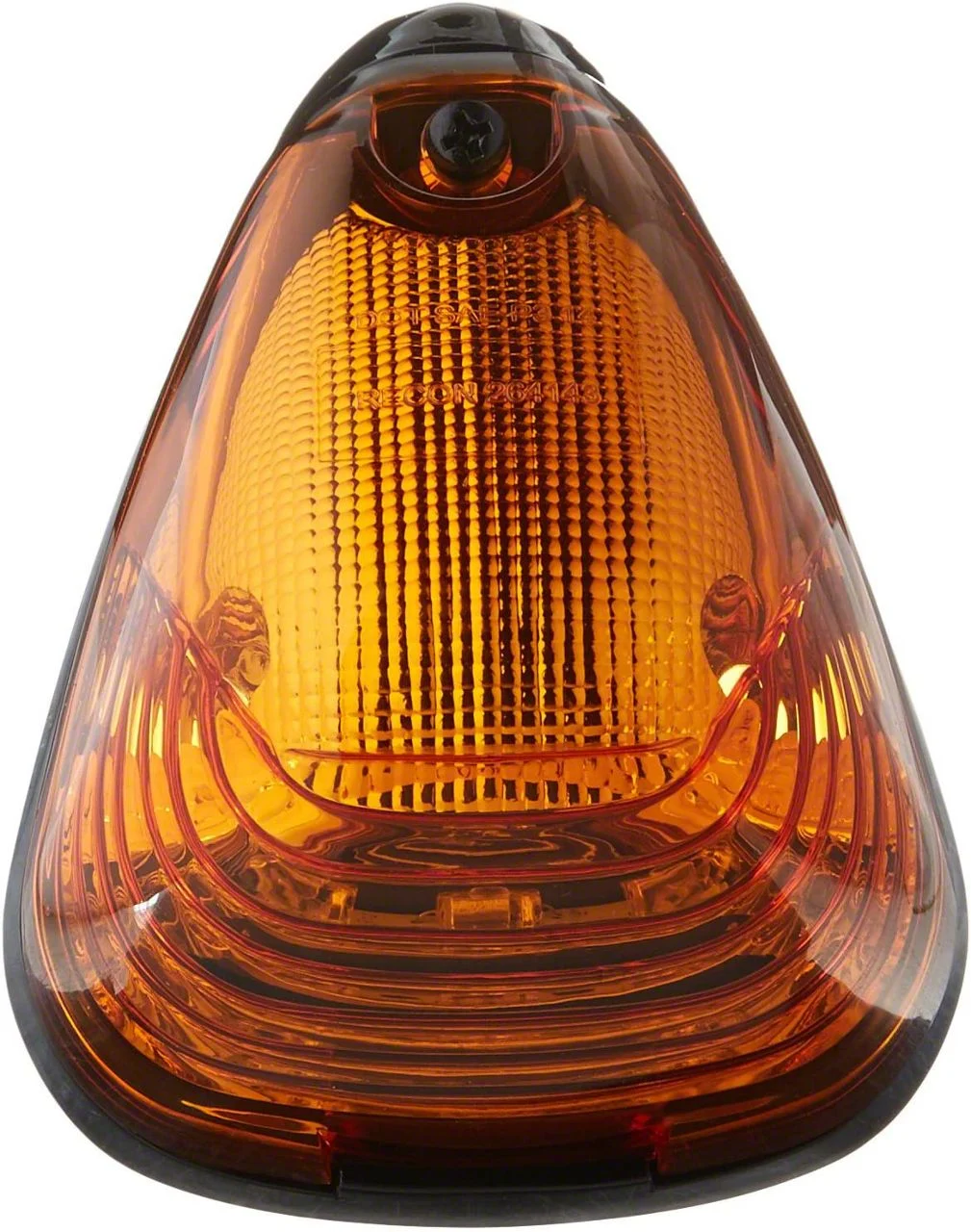 5-Piece Amber LED Roof Cab Lights; Amber Lens (11-16 F-250 Super Duty)