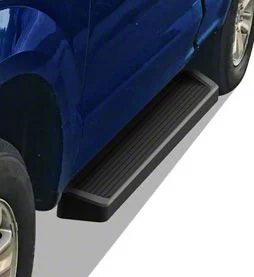 6-Inch iRunning Boards; Black (17-26 F-250 Super Duty Regular Cab)
