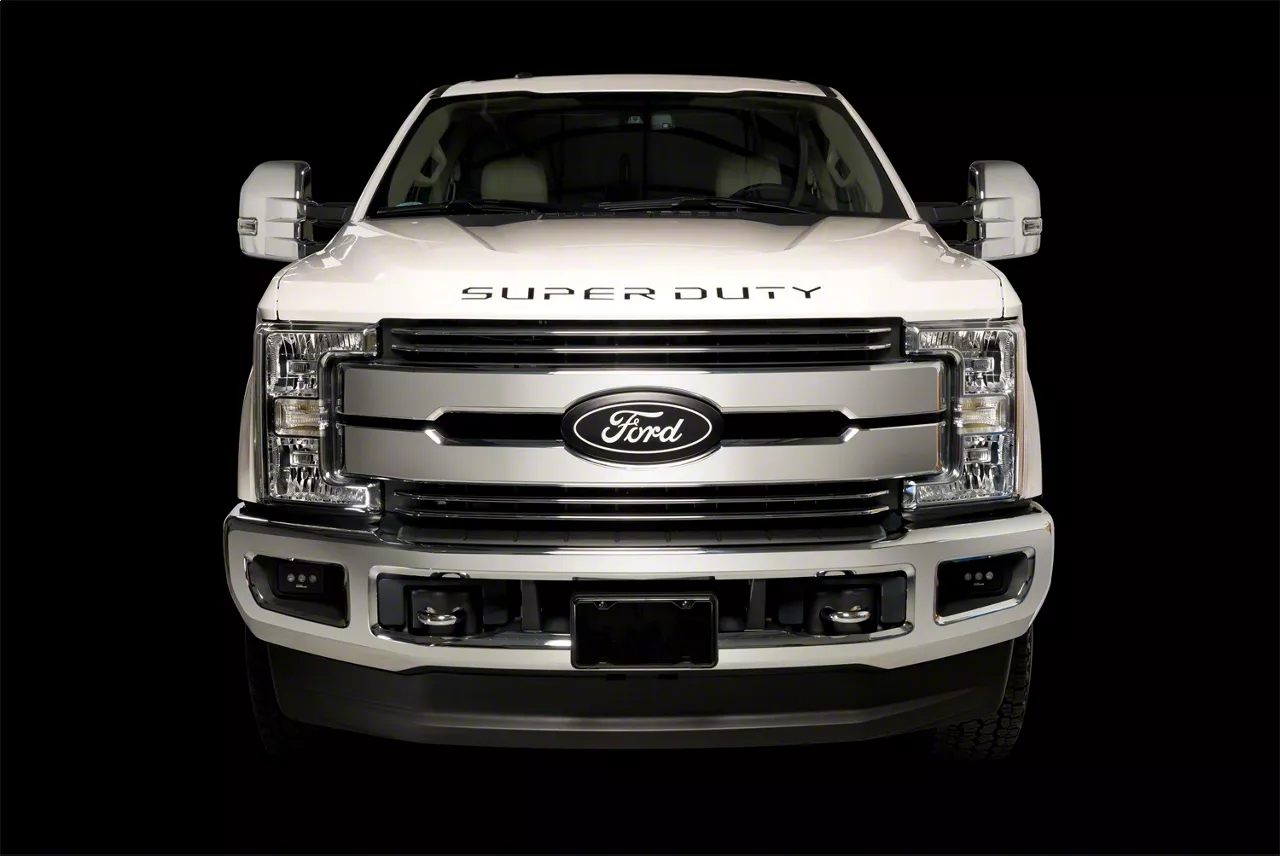 Putco Black Platinum Tailgate Insert Letters (17-19 F-250 Super Duty)