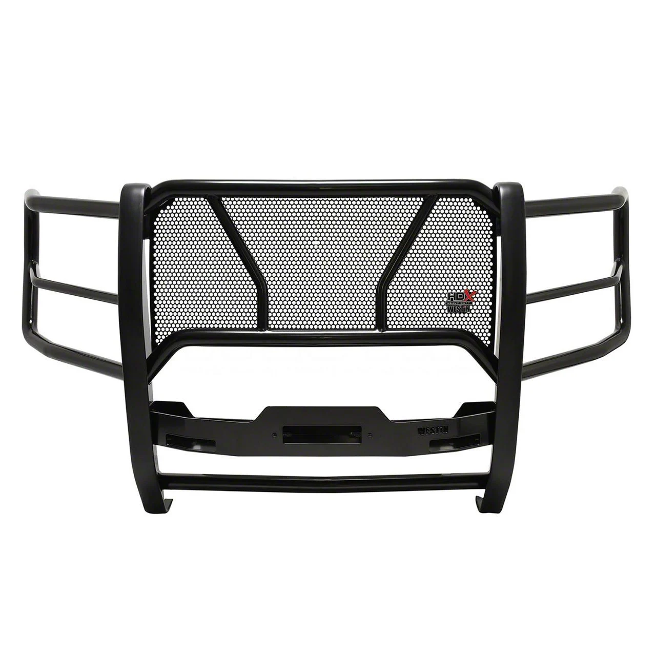Westin HDX Winch Mount Grille Guard; Black (20-22 F-250 Super Duty)
