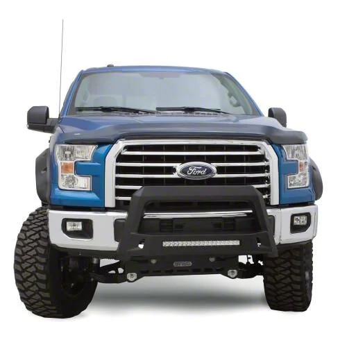 Revolution Bull Bar with LED Light Bar; Black (17-22 F-250 Super Duty)