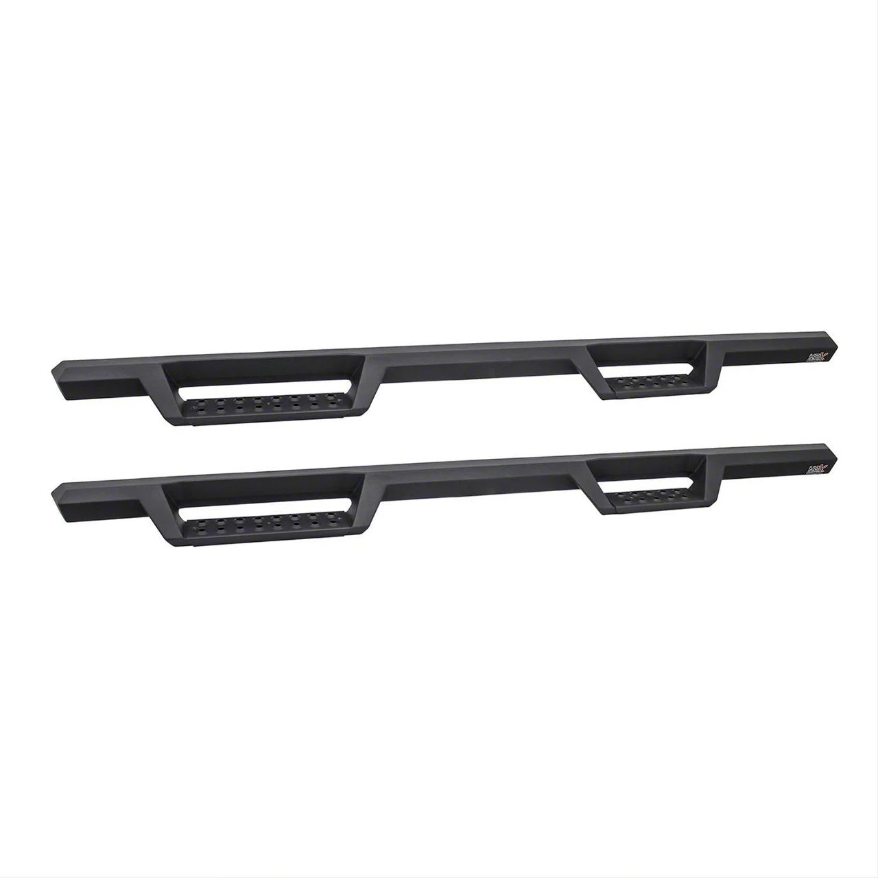 Westin HDX Drop Nerf Side Step Bars; Textured Black (11-16 F-250 Super Duty SuperCab)