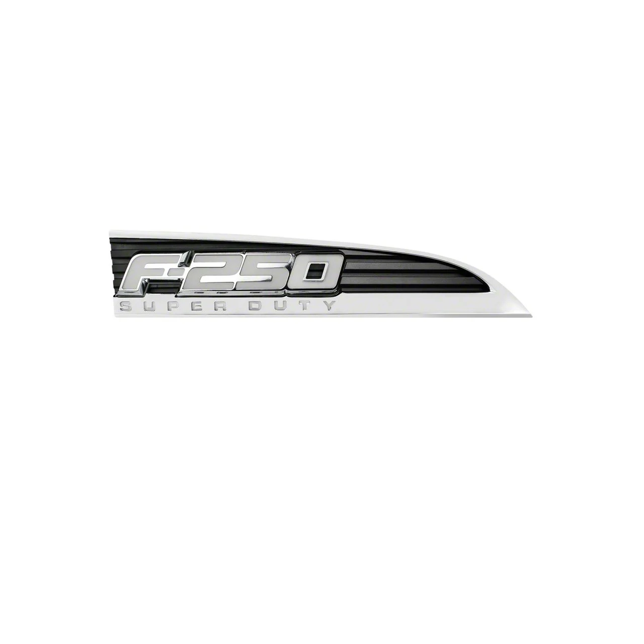 Illuminated 2-Piece Emblems; Chrome (11-16 F-250 Super Duty)