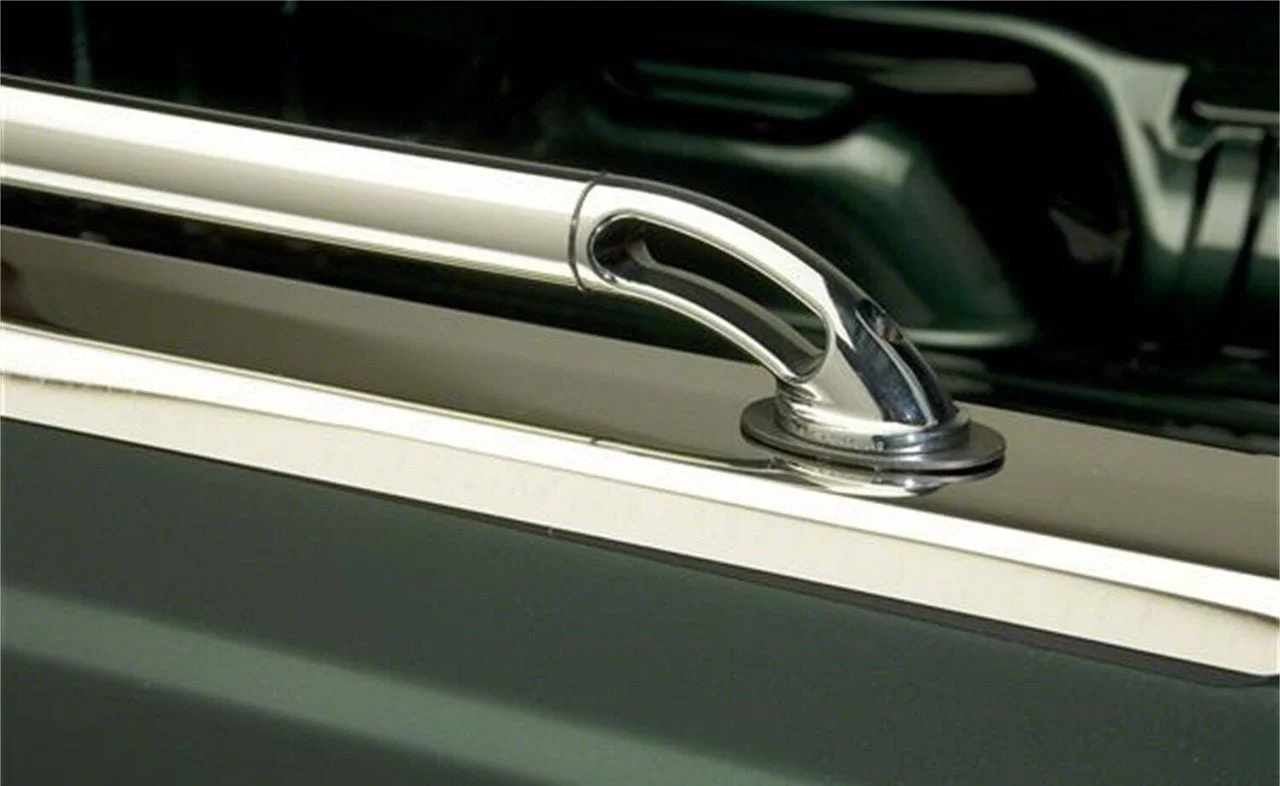 Putco Locker Side Bed Rails; Stainless Steel (11-16 F-250 Super Duty)