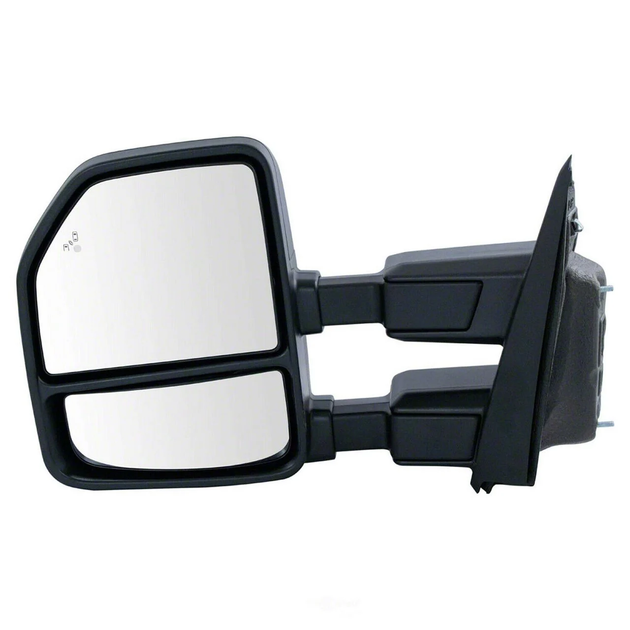 Powered Heated Towing Mirror with Blindspot Detection; Driver Side (17-18 F-250 Super Duty)