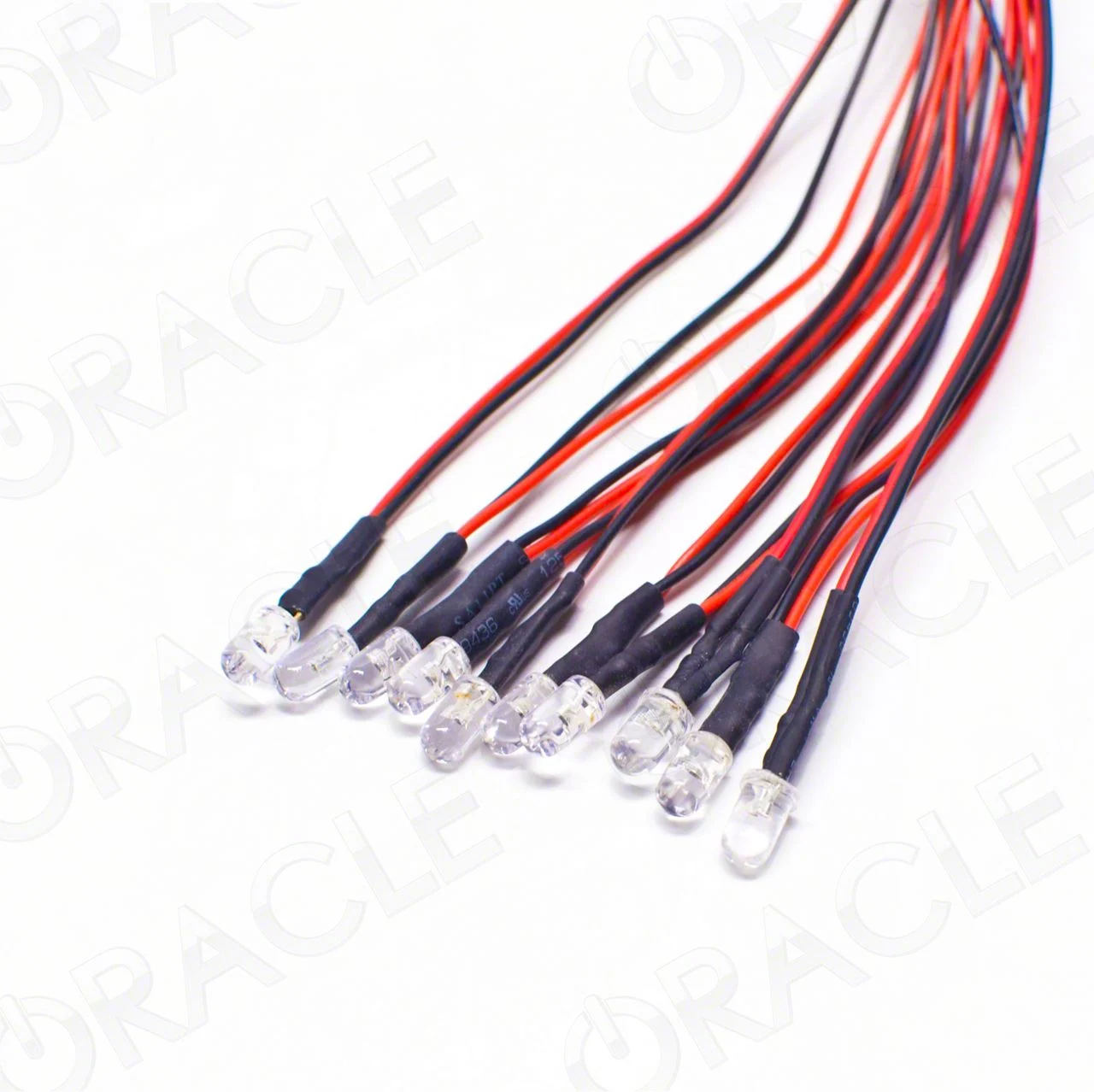 Oracle 3mm Single Wired LED; Amber