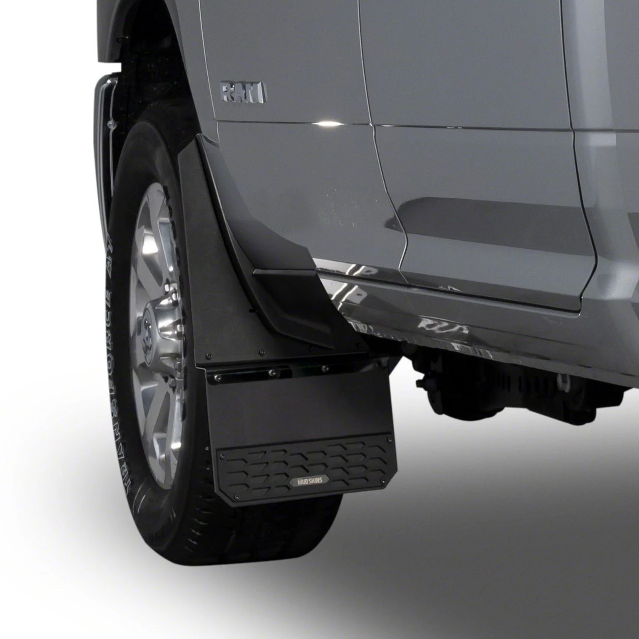 Putco Solid Mud Skins; High-Density Polyethylene; Front or Rear (17-26 F-250 Super Duty)
