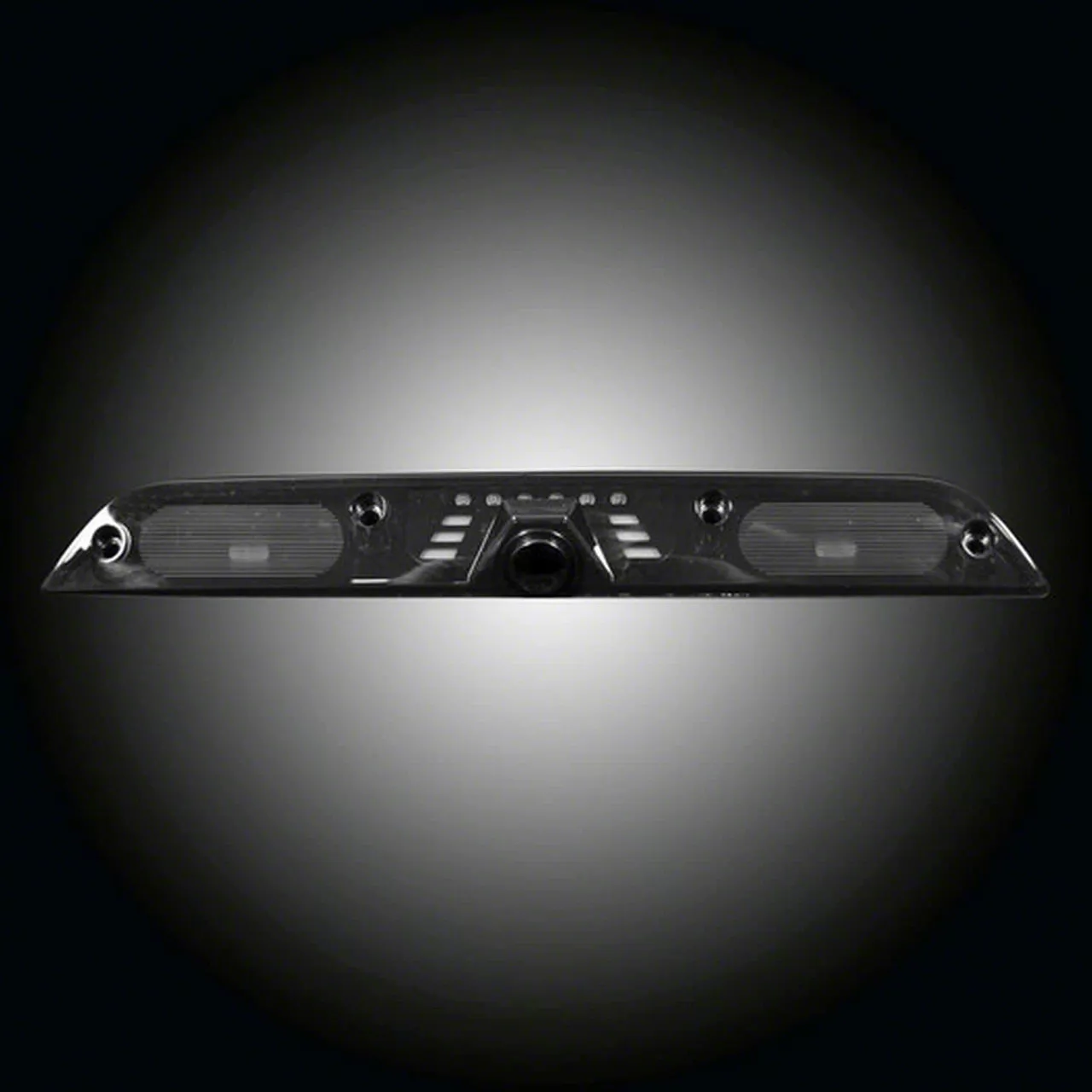 Ultra High Power LED Third Brake Light with Cargo Bed Camera Opening; Smoked (17-22 F-250 Super Duty)