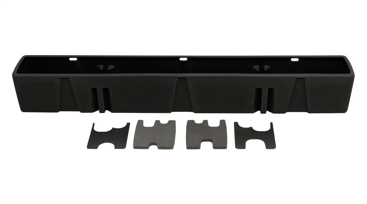 Underseat Storage; Black (17-26 F-250 Super Duty Regular Cab)