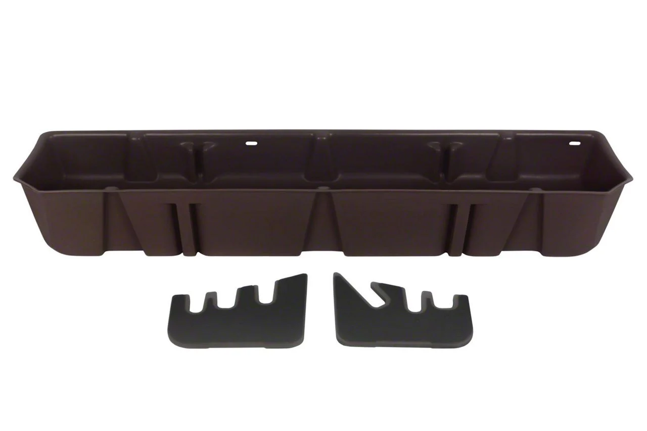 Underseat Storage; Brown (17-26 F-250 Super Duty SuperCrew)