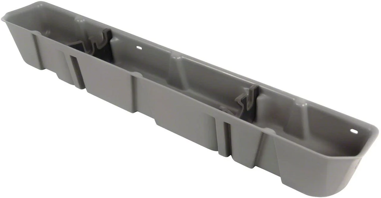 Underseat Storage; Light Gray (17-26 F-250 Super Duty SuperCab)