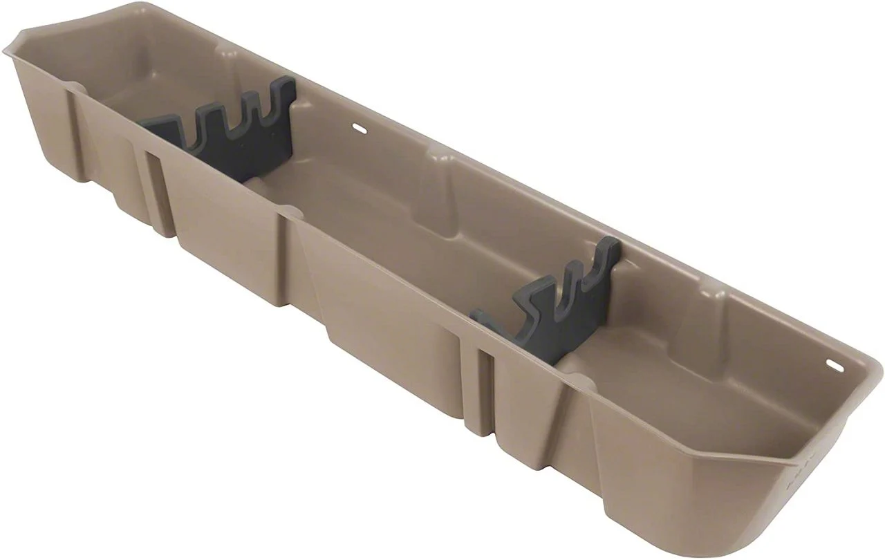 Underseat Storage; Tan (17-26 F-250 Super Duty SuperCrew)