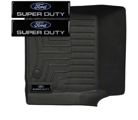 WeatherTech Floor Liner Emblem Insert; Super Duty Logo (11-16 F-250 Super Duty)