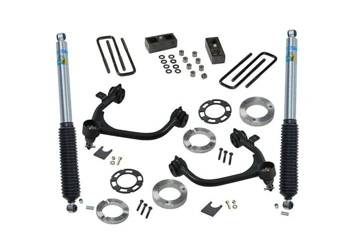 SuperLift 3-Inch Suspension Lift Kit with Bilstein Shocks (19-24 Silverado 1500, Excluding Trail Boss & ZR2)