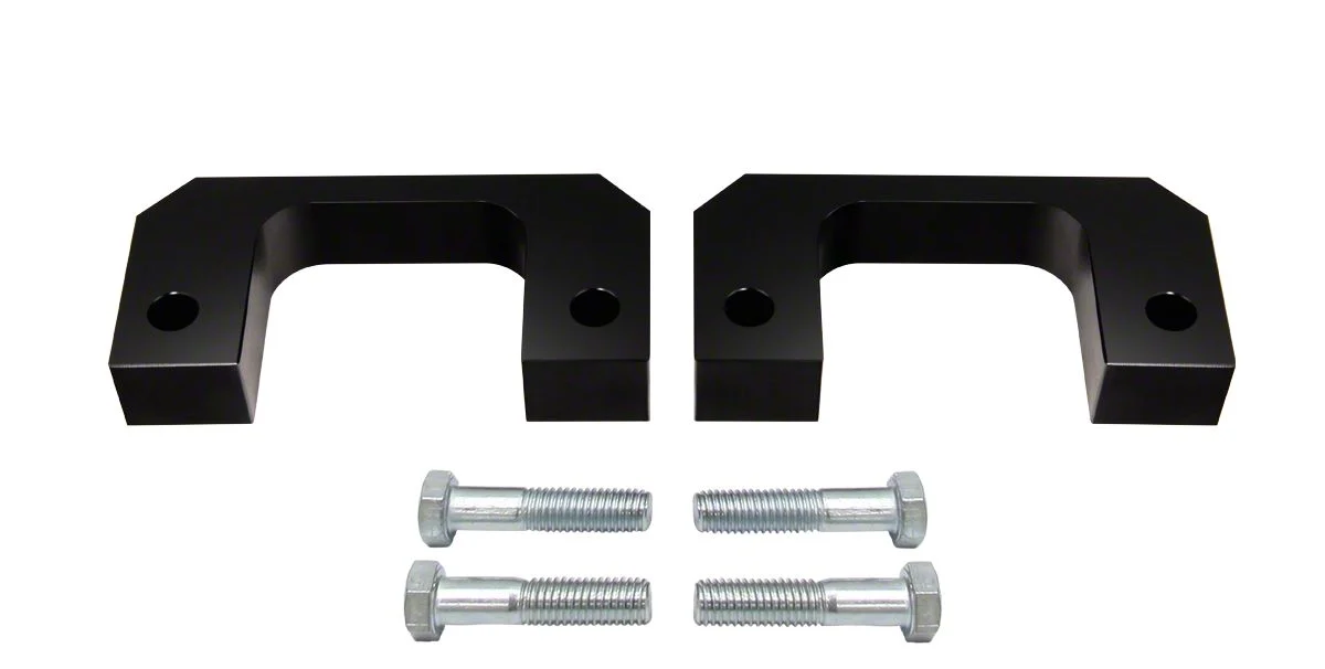 Supreme Suspensions 1-Inch Pro Billet Lower Strut Spacer Leveling Kit (07-18 Sierra 1500, Excluding 14-18 Denali)